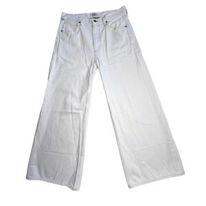 Citizens of Humanity Jeans Size 27 Premium Vintage Wide Leg White Button Fly